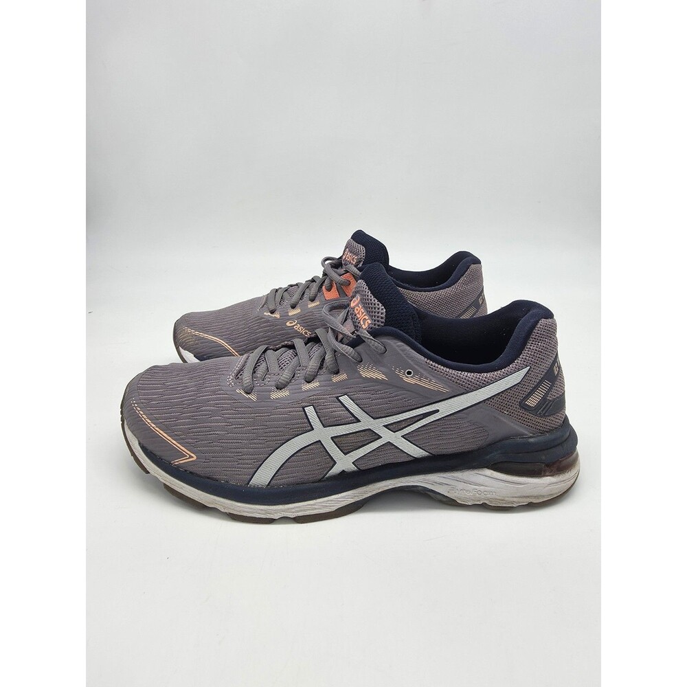 ASICS GT-2000 7 Twist Womens Size 8 Running Shoes Lavender Sneaker 1012A516
